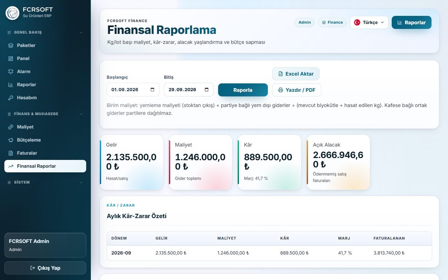 Finance canlı demo